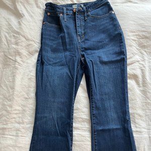 Madewell Curvy Cali Demi Boot Jeans Size 26
